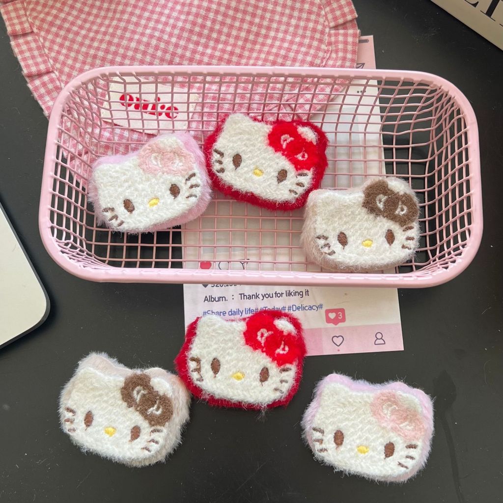 เกาหลีน่ารักตุ๊กตา HelloKitty กิ๊บติดผมแมวหญิง ins ของขวัญวันเกิดนักเรียน
