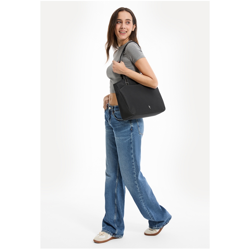tomtoc Shoulder Tote Bag T23 Can Accommodate MacBook 13/15Large Capacity Water-Resistant Commuter St