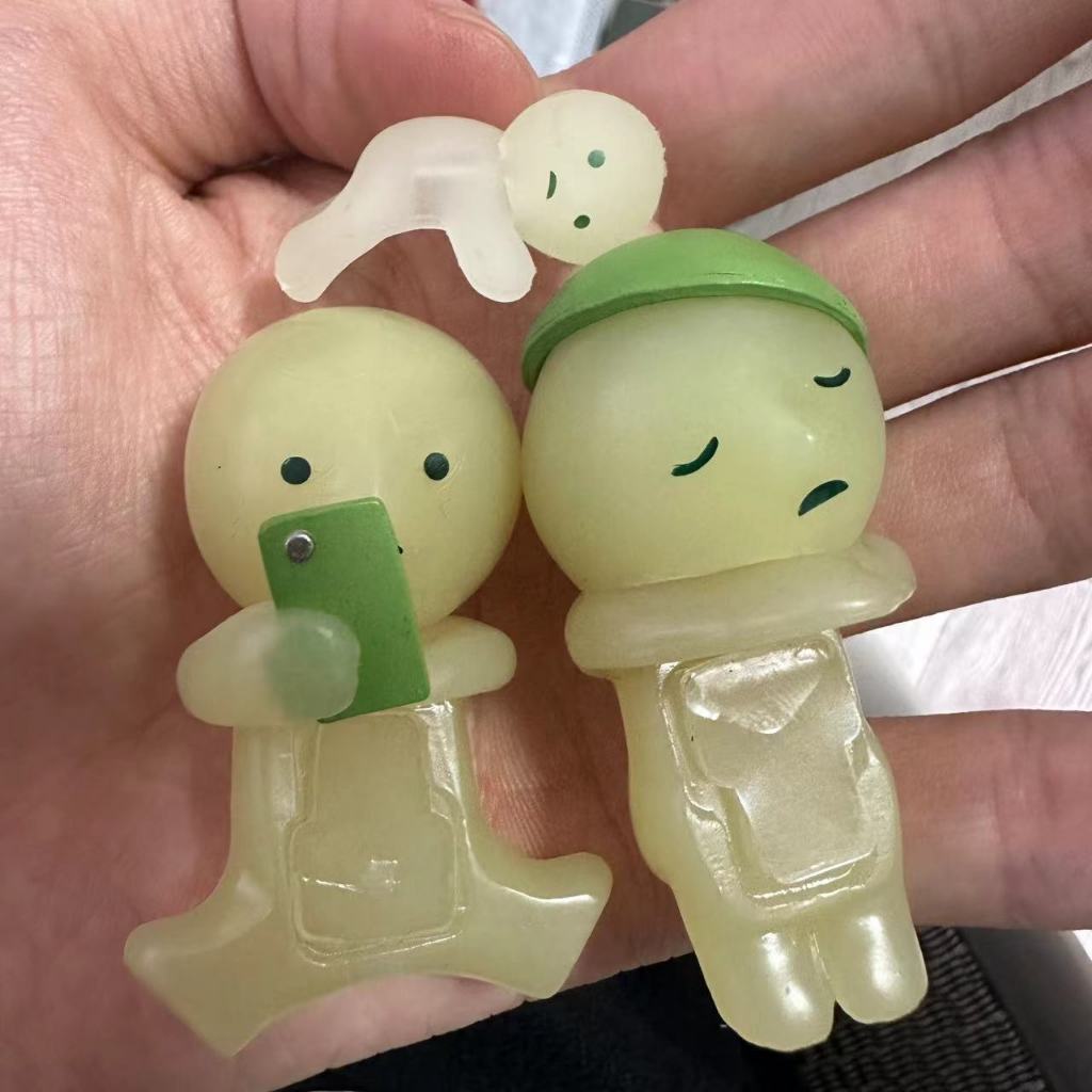Smiski corner guy action figure light