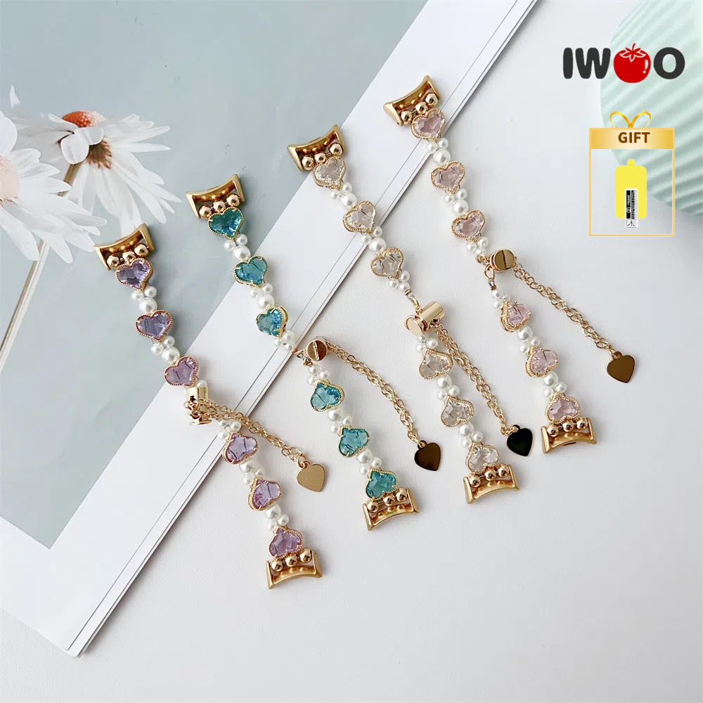 สายรัดสไตล์สร้อยข้อมือสําหรับ Xiaomi/mi band 9/mi band 8 NFC Girls Smart Replacement Strap