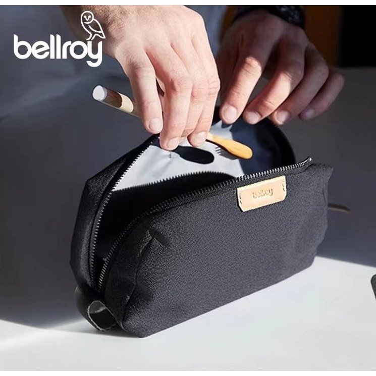 Bellroy Australia Strawry Kit Plus ล้างถุงเก็บสัมภาระกระเป๋าเครื่องสำอางขนาดใหญ่กระเป๋าเดินทางกันน้ำ