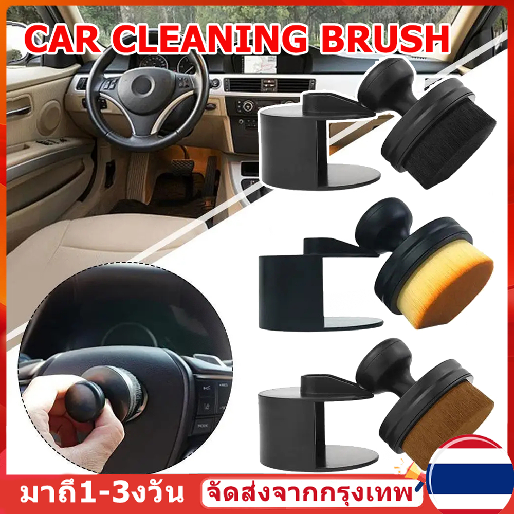 (มีสต็อกในไทย) แปรงรายละเอียดยางรถยนต์ใยสังเคราะห์ Auto Tyre Shine Applicator ล้างยางทําความสะอาดเครื่องมือทําความสะอาดภายในรถยนต์แบบพกพา