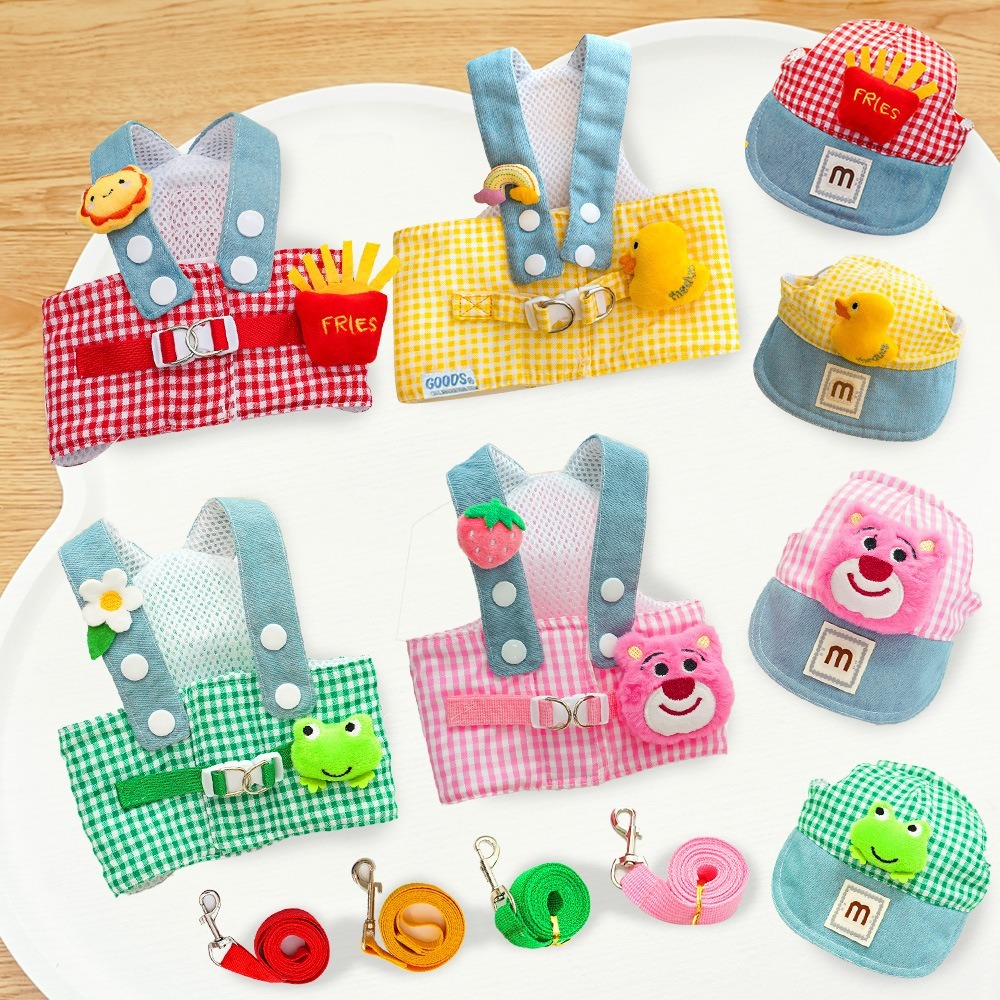 【Hipidog】ใหม่สายรัดหน้าอกชุดเชือกลากสัตว์เลี้ยงสําหรับผลิตภัณฑ์สวมใส่กลางแจ้งสําหรับแมวและสุนัขหมวกบังแดดอุปกรณ์ - รูปที่ 5