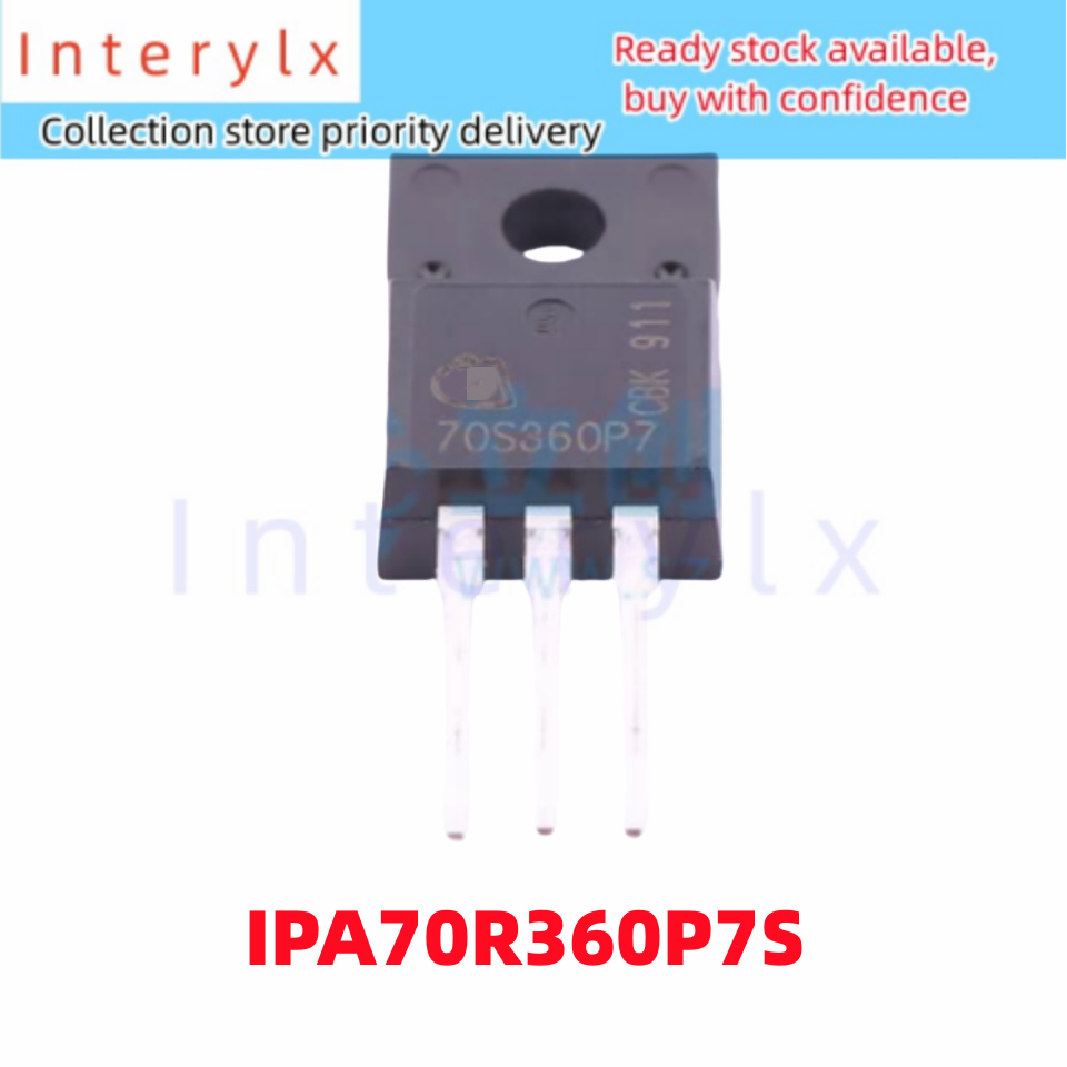 1 ชิ้น/ล็อต IPA70R360 70S360P7 IPA70R360P7S TO-220F MOS Field Effect Tube 700V 12.5A
