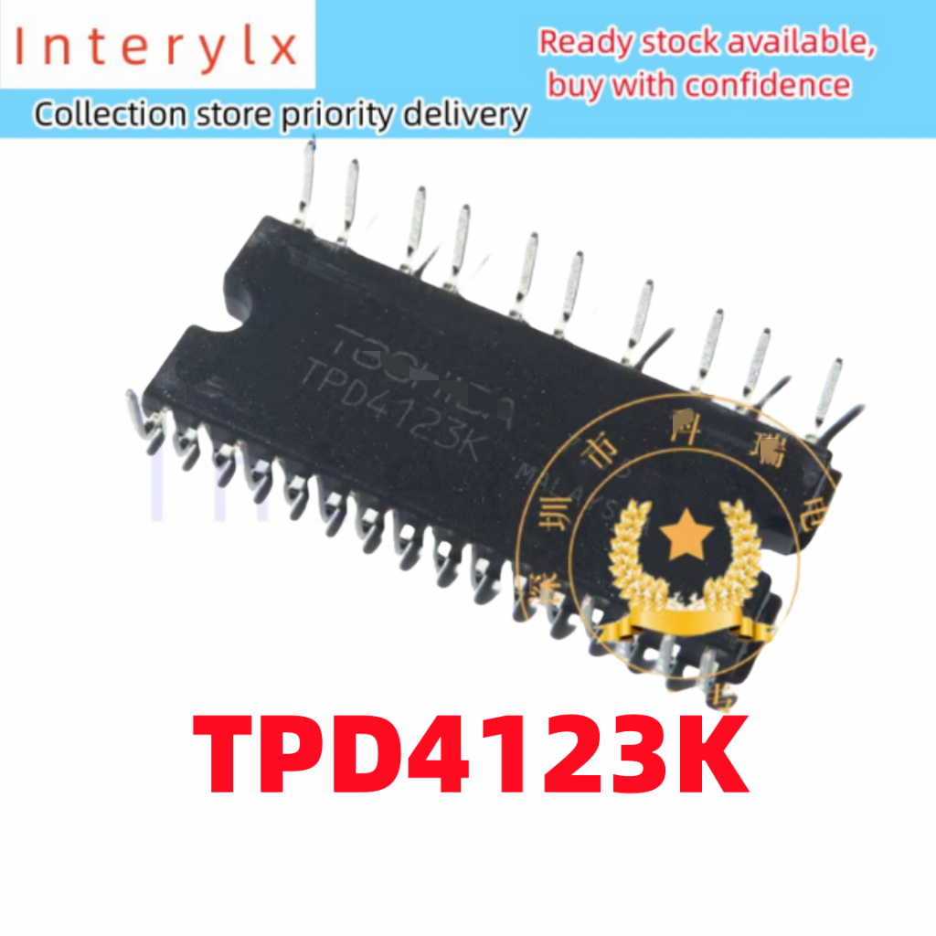 1 ชิ้น/ล็อตใหม่เอี่ยมนําเข้าของแท้ TPD4123K TPD4123 ไดรฟ์โมดูลชิป IC In-Line DIP26