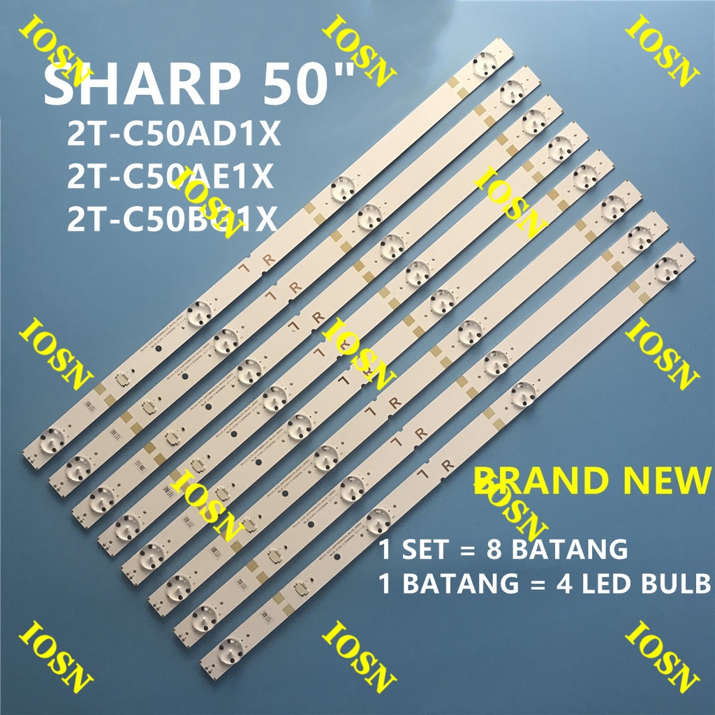 2T-C50AD1X/2T-C50AE1X 2T-C50BG1X Sharp 50" Led TV Backlight 2T-C50AD1X/2T-C50AE1X
