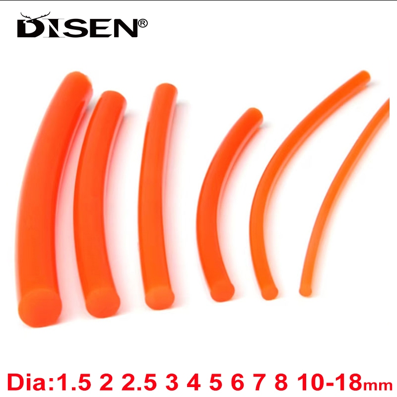 1เมตรสีแดงยูรีเทนสายพานลําเลียงรอบปู่ไดรฟ์เข็มขัดละลายสายเส้นผ่าศูนย์กลาง1.5/2/2.5/3/3.5/4/5/6/7/8/9/10/12มิลลิเมตร