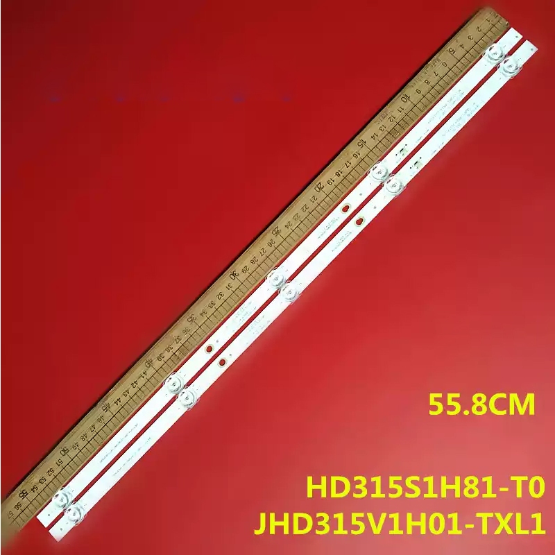 2 ชิ้น/เซ็ต led backlight strip สําหรับ Hisense 32 นิ้ว 32E5600 light bar