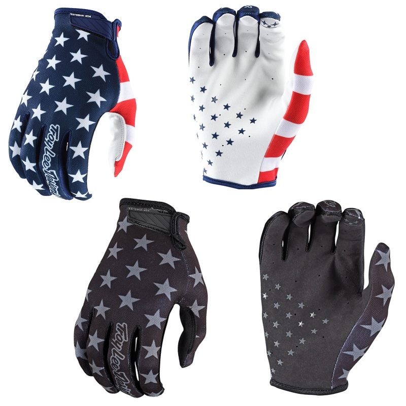 2019 TLD ถุงมือแข่งรถวิบาก ออกแบบภูเขา ขี่จักรยาน กีฬา Troy LEE moto รถจักรยานยนต์
