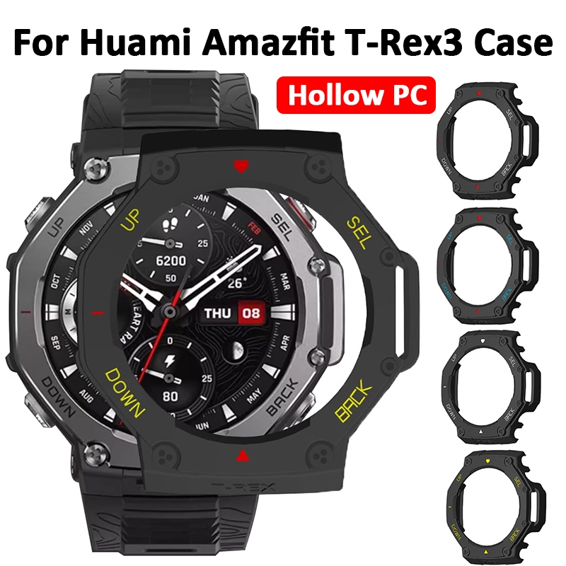 Hollow PC สําหรับ Huami Amazfit T-Rex3 กันชนสําหรับ Huami T-rex 3 กันกระแทกป้องกันกรณี Shell T-rex 3