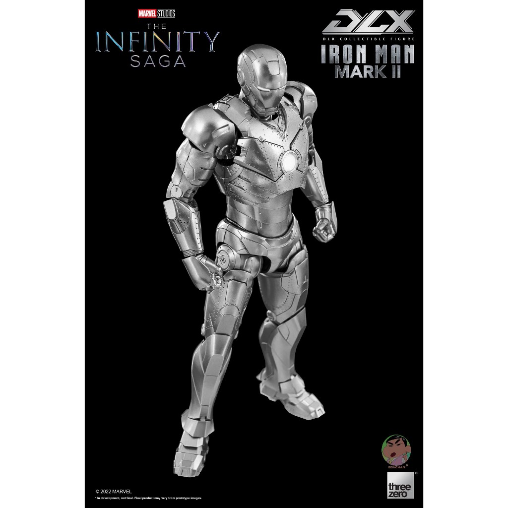 Threezero Marvel Studios: The Infinity Saga DLX Iron Man Mark 2 Action Figure
