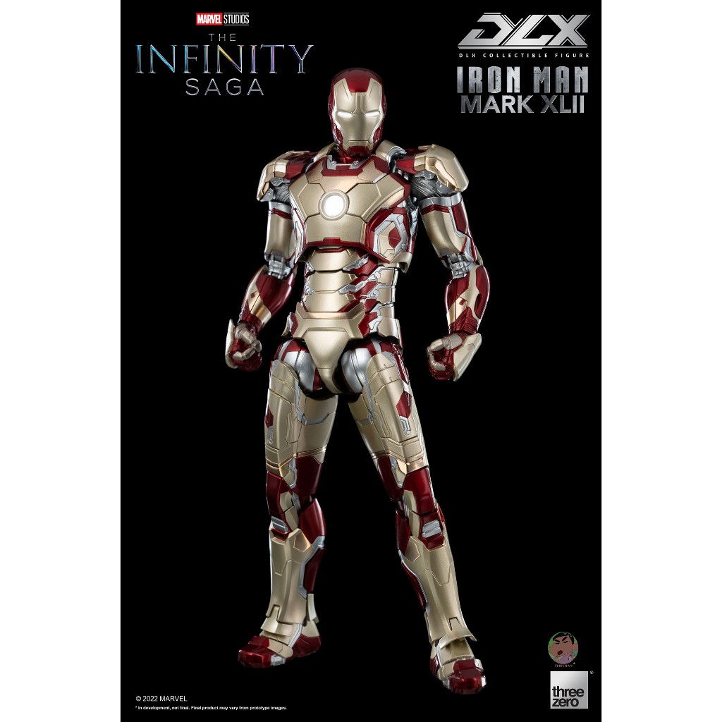 Threezero Marvel Studios: The Infinity Saga DLX Iron Man Mark 42 Action Figure