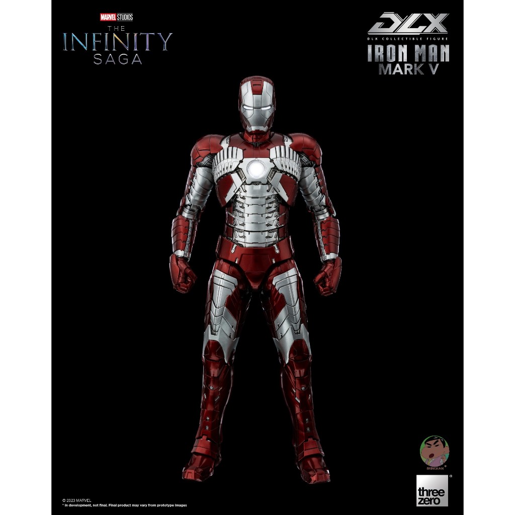 Threezero Marvel Studios: The Infinity Saga DLX Iron Man Mark 5 Action Figure