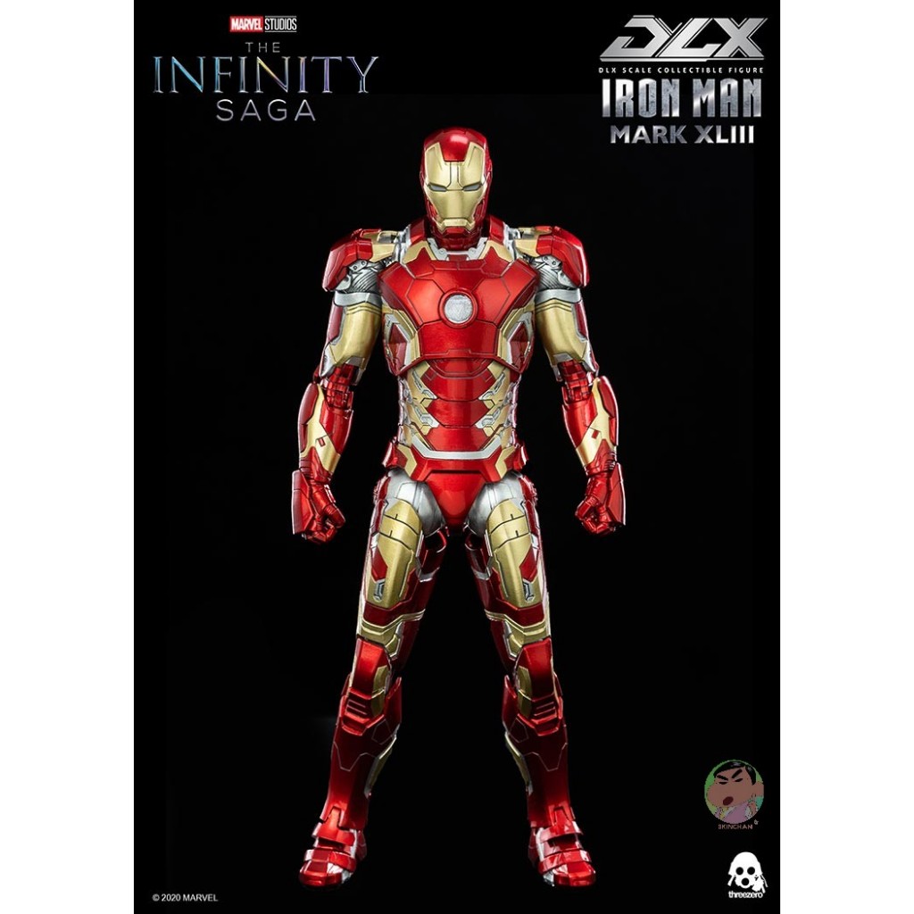 Threezero Marvel Studios: The Infinity Saga DLX Iron Man Mark 43 Action Figure