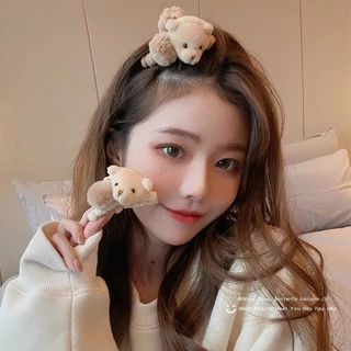กิ๊บติดผมหางม้ามินิมอลช้อนหลังผมหยิกกิ๊บติดผมรูปลูกบอลสไตล์เกาหลีกิ๊บติดความรู้สึกระดับไฮเอนด์