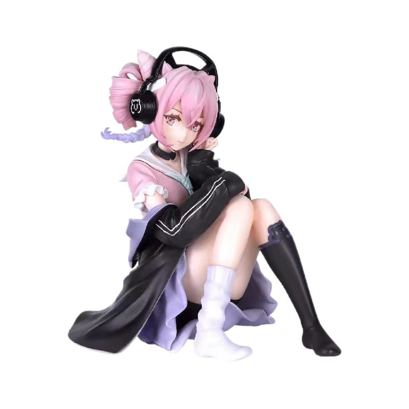 เกม Arknights Eureka ตุ๊กตา GK นั่ง pvc ของเล่นเครื่องประดับรถ