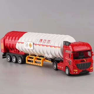 Baby City Big Truck Trailer รุ่นเด็กขนาดใหญ่ Inertial รถของเล่นที่ถอดออกได้หัววิศวกรรม Transporter Boy