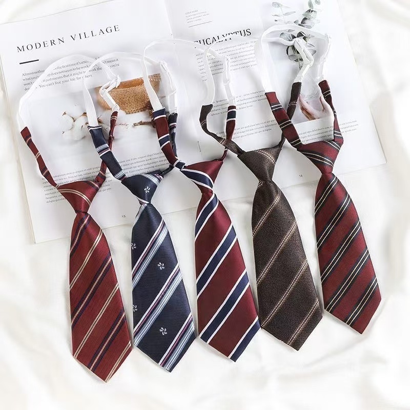 เด็กอนุบาล เน็คไทสีทึบแคนดี้ เด็ก bowtie เด็กผู้หญิง นักเรียนชายสั้น mini Lazy Tie