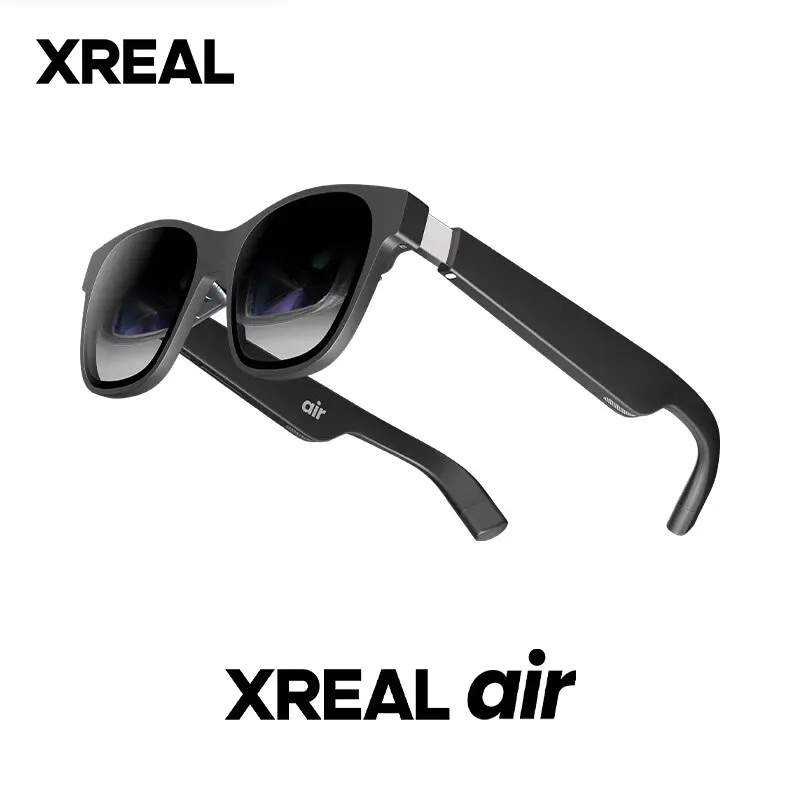 Xreal Nreal Air Smart ar แว่นตาวิดีโอ แบบพกพา ดูฉากยักษ์ 3D