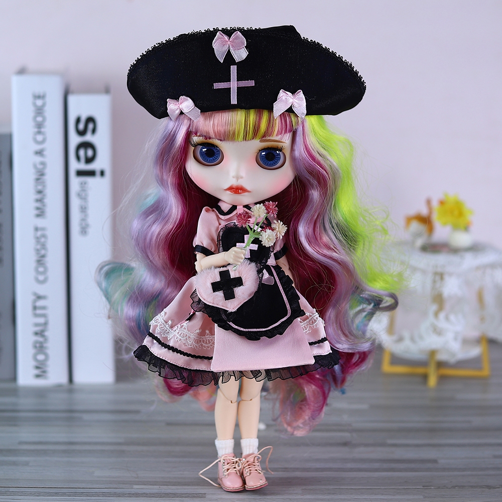 Dbs blythe ชุดพยาบาลสีชมพู