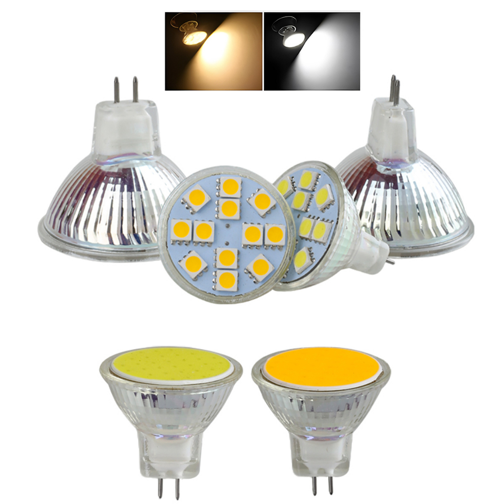 Mr11 หลอดไฟ Led แก้ว Living Cool\Warm สีขาวโคมไฟตกแต่ง DC12-24V SMD5730 โคมไฟ 120 Beam Lampada เปลี่