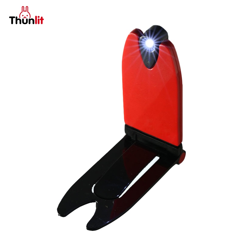 Thunlit โคมไฟอ่านหนังสือแบบพกพา ปรับมุมแสงได้