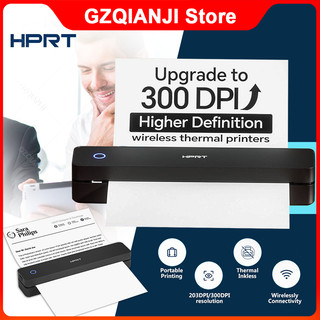 HPRT MT610 Portable A4 Inkless Bluetooth Thermal Printer 200dpi/300dpi High-Definition Printouts