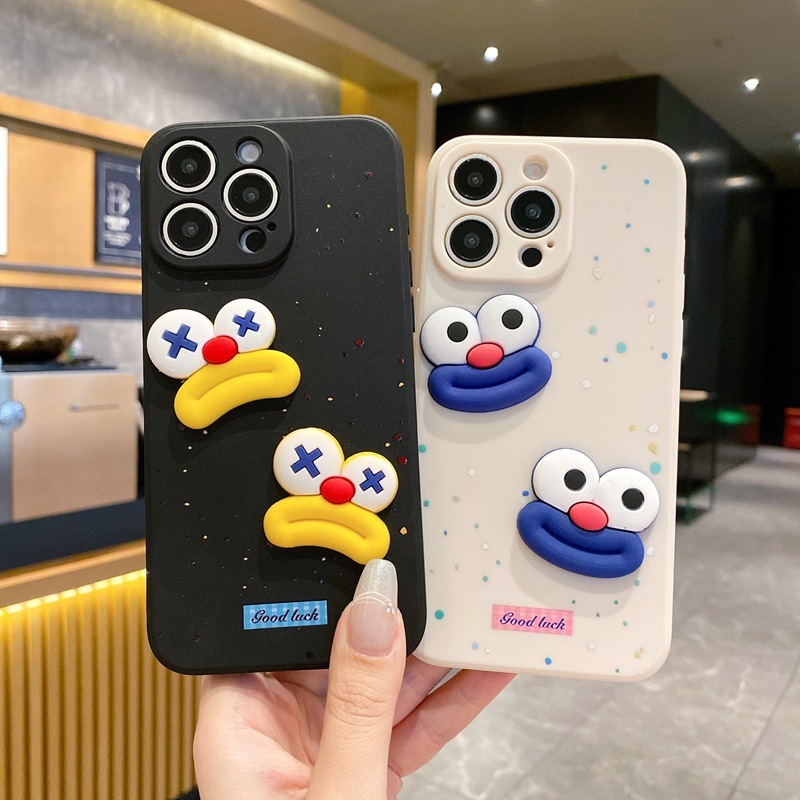 สําหรับvivo V30 V40 Lite V27 Pro V21 V23e V29 e Y21S Y21T Y33S Y33T Y20 Y12S Y17S Y100 Y03T Y28Sเคสโทรศัพท์นุ่มการ์ตูนไขมันตลกริมฝีปาก