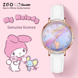 ZGO Sanrio นาฬิกาข้อมือควอตซ์ เรืองแสง กันน้ํา สําหรับเด็กผู…