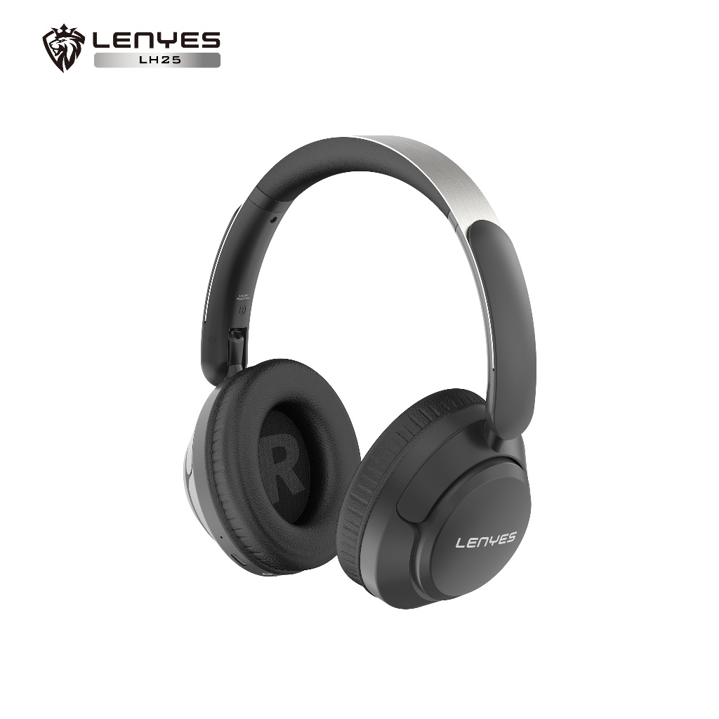 Lenyes LH25 ANC หูฟังสําหรับเล่นเกมเสียงรบกวนต่ําพร้อมฝาครอบหูฟัง