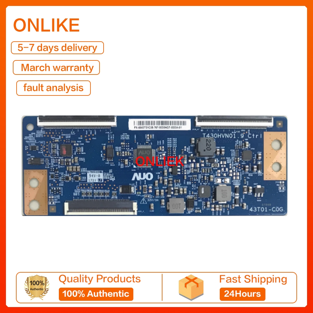 100% อัพเกรดใหม่ original AU logic board T430HVN01.9 CTRL 43T01-C0G/A