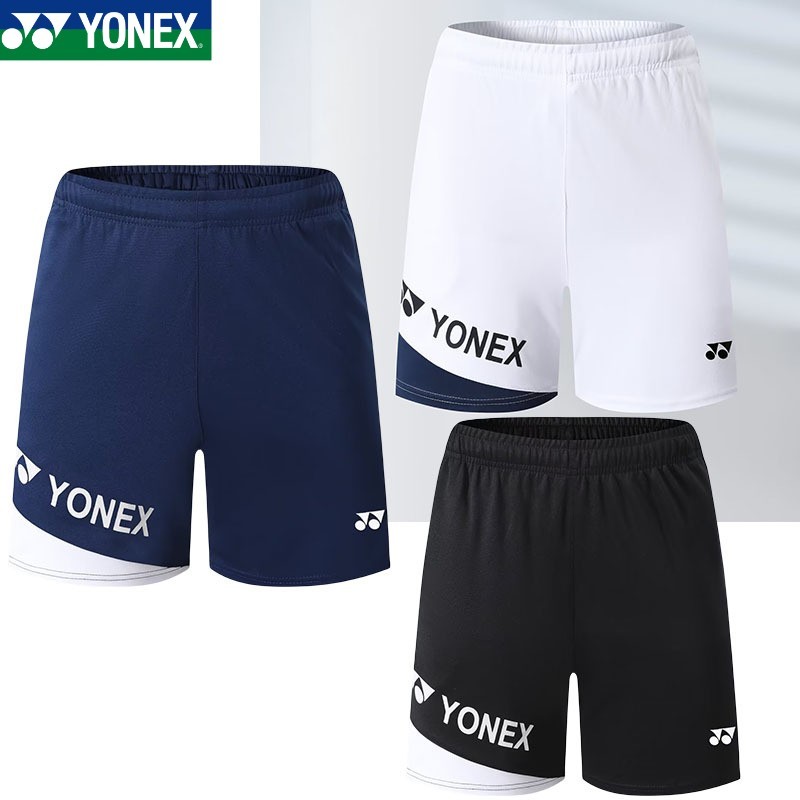 ใหม่ yonex ชุดแบดมินตันกางเกงขาสั้นกีฬาเทนนิสผู้ชายผู้หญิงกลุ่มซื้อวิ่ง Quick-Drying Breathable การแข่งขันชุดฝึกซ้อมแบดมินตันกางเกงขาสั้น