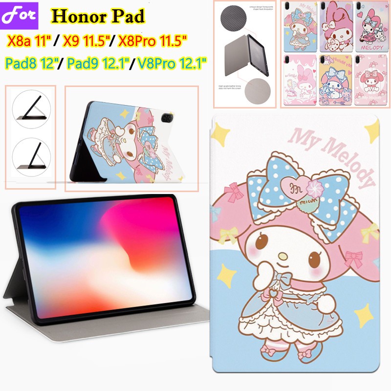 Huawei Honor Pad X8a LTE 11" 2025 PAD X8 a 11" 2024 Pad X9 X8Pro Case 11.5" My Melody สําหรับ Honor 