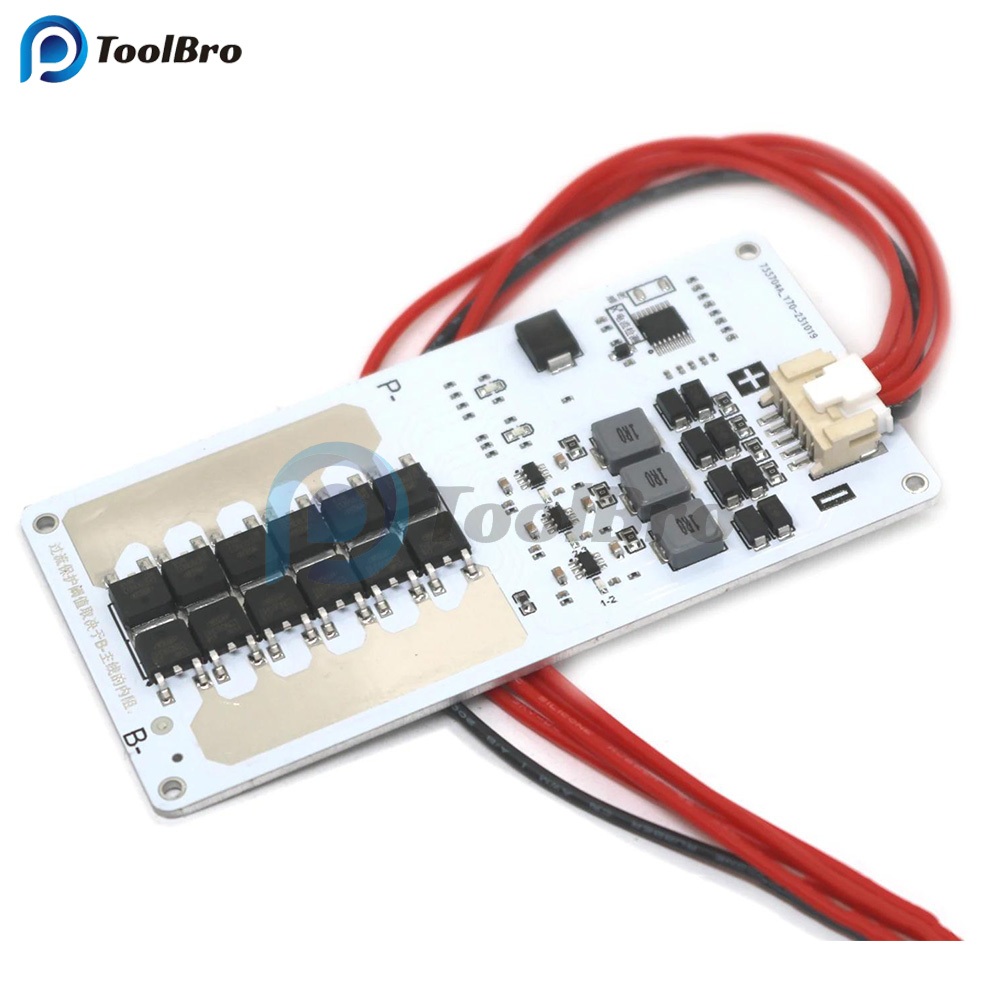 4s 12V 50A Active Balance แบตเตอรี่ป้องกัน Lifepo4 CELLS BMS ชาร์จ Balance Start รถจักรยานยนต์ไฟฟ้ารถ