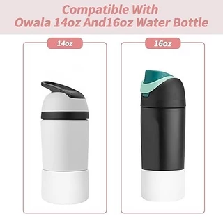 [จัดส่งตลอด 24 ชั่วโมง] Owala 16oz/24oz/32oz บูตขวดน้ําซิลิโคน, การป้องกันกันลื่น 1 ชิ้น, การดื่มฟรี/บิด
