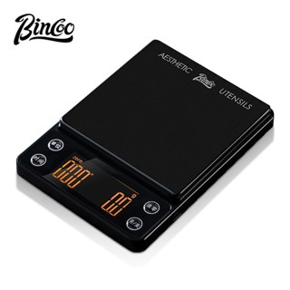 Bincoo กาแฟชงด้วยมือเครื่องชั่งอิเล็กทรอนิกส์จับเวลาสมาร์ทพิ…