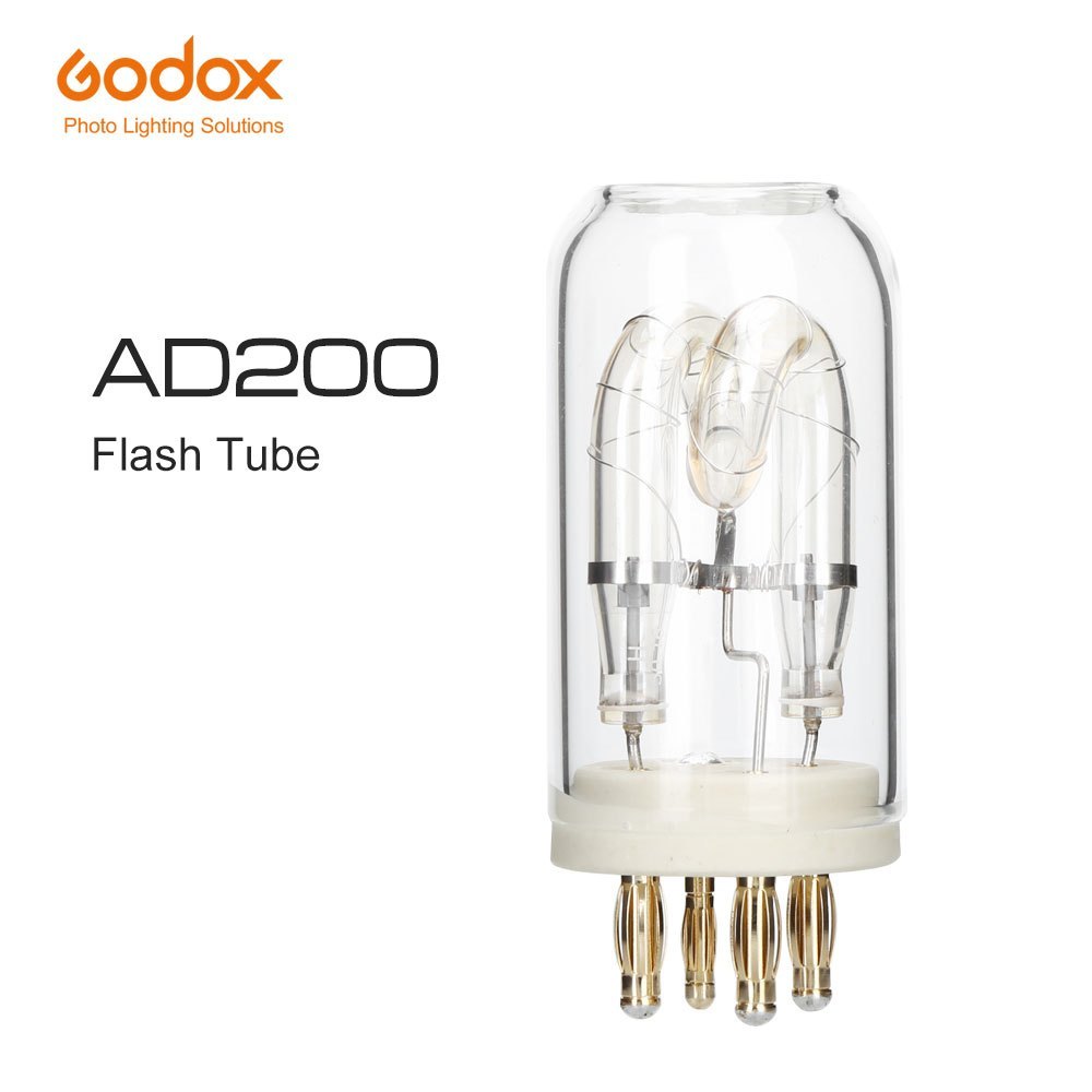 Godox AD200 AD200PRO AD-FT200 กระเป๋า 200W หลอดแฟลชหลอดไฟเปลือยสําหรับ Godox H200J หัวแฟลชบน Godox A
