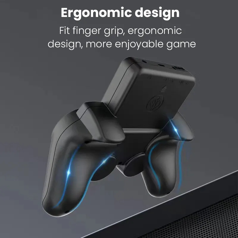 S10 รีโมทคอนโทรลขนาดเล็กจับคอนโซลเกมมือถือ Retro 520 เกม 2.4 นิ้ว AV Output Video Single / Dual Player Controller