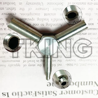 Tking P1/P4/N1/X1/2011/M/-1911 ทางเข้าวาล์วกุญแจถอดชิ้นส่วนประกอบเครื่องมือสามเหลี่ยมประแจวาล์วลมกุญแจสามเหลี่ยม MST ยูนิคอร์น g341911 เครื่องมือถอดประกอบ