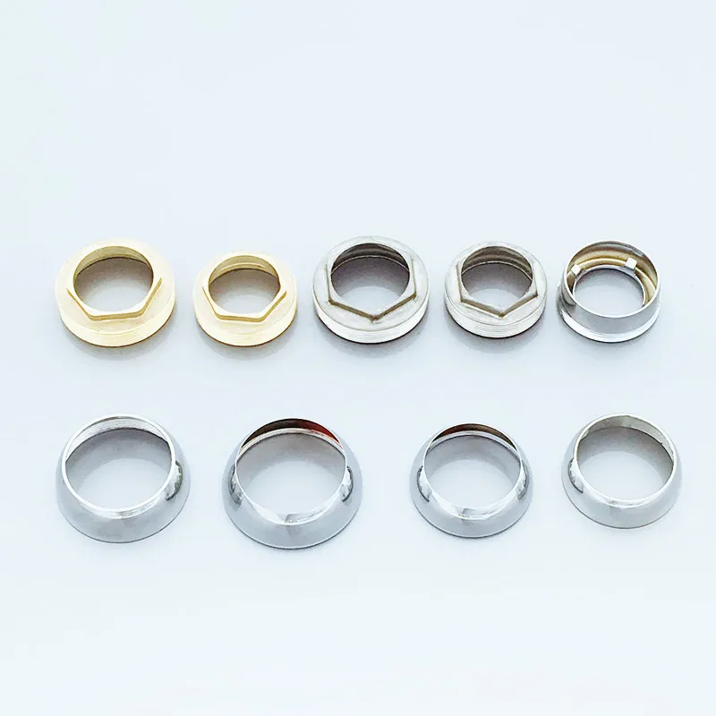 1pc 35/40 มม.ก๊อกน้ํา Spool Gland Shower Fixing หมวกชามตกแต่งห้องครัวอ่างล้างหน้าก๊อกน้ําอุปกรณ์เสริม