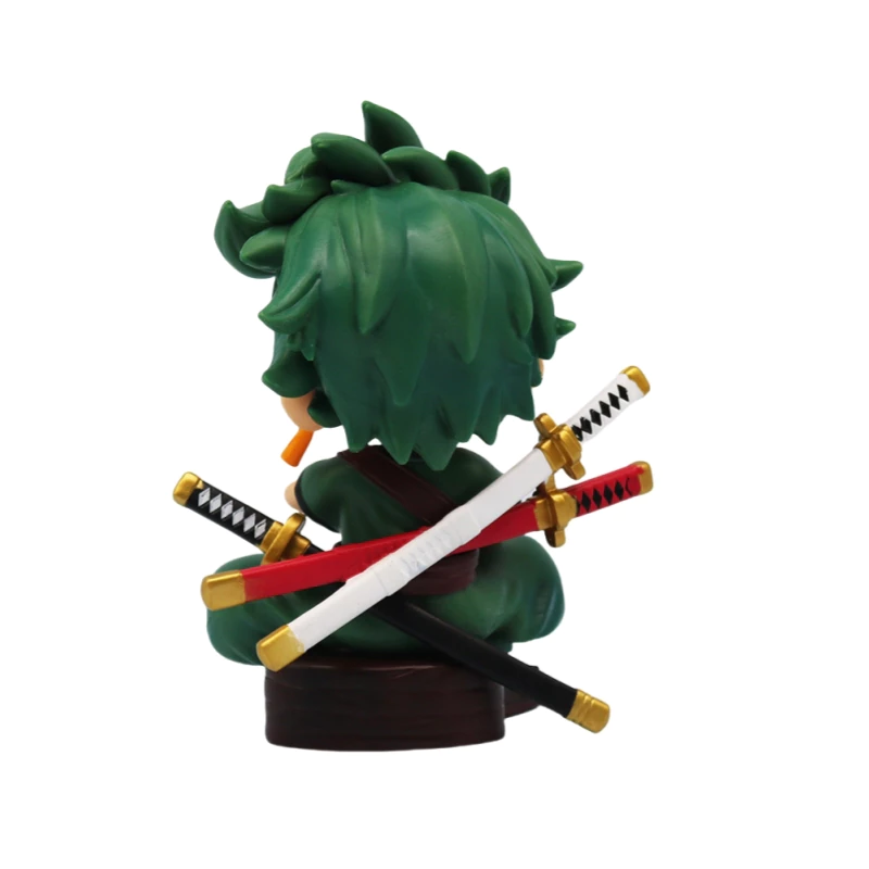 5 รูปแบบ Q รุ่น One Piece ตัวเลข Luffy Sanji Zoro 12 ซม.อะนิเมะรูป PVC ของเล่นตุ๊กตาตกแต่งเด็กคริสต์มาสของขวัญ thumbnail 10