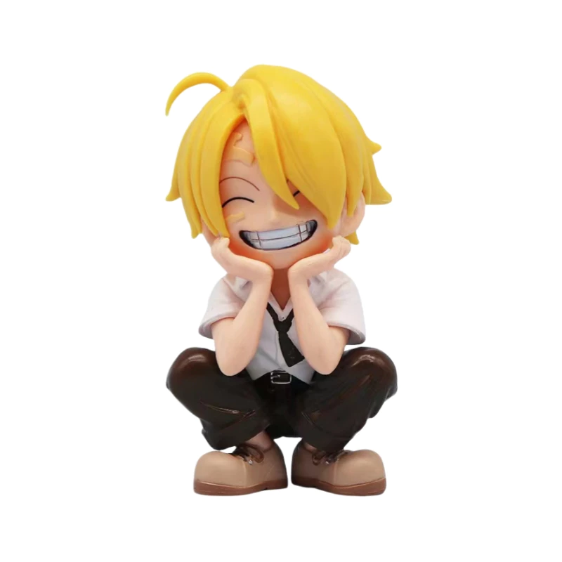 5 รูปแบบ Q รุ่น One Piece ตัวเลข Luffy Sanji Zoro 12 ซม.อะนิเมะรูป PVC ของเล่นตุ๊กตาตกแต่งเด็กคริสต์มาสของขวัญ thumbnail 7