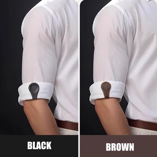 YUNYUAN Cuffs สามารถหนังสั้นหัวเข็มขัดแม่เหล็ก Require ไม่มีเย็บผ้าที่ Hem เพื่อป้องกันไม่ให้กางเกงลากบนพื้นคลิปหัวเข็มขัดแม่เหล็กที่แข็งแกร่งเพื่อปิดกางเกง