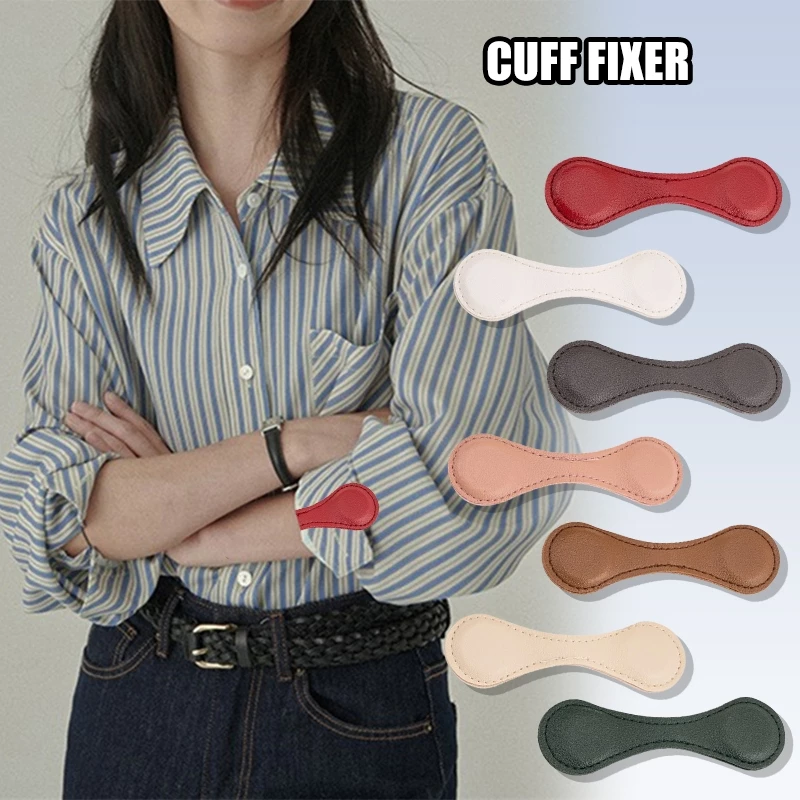 YUNYUAN Cuffs สามารถหนังสั้นหัวเข็มขัดแม่เหล็ก Require ไม่มีเย็บผ้าที่ Hem เพื่อป้องกันไม่ให้กางเกงลากบนพื้นคลิปหัวเข็มขัดแม่เหล็กที่แข็งแกร่งเพื่อปิดกางเกง