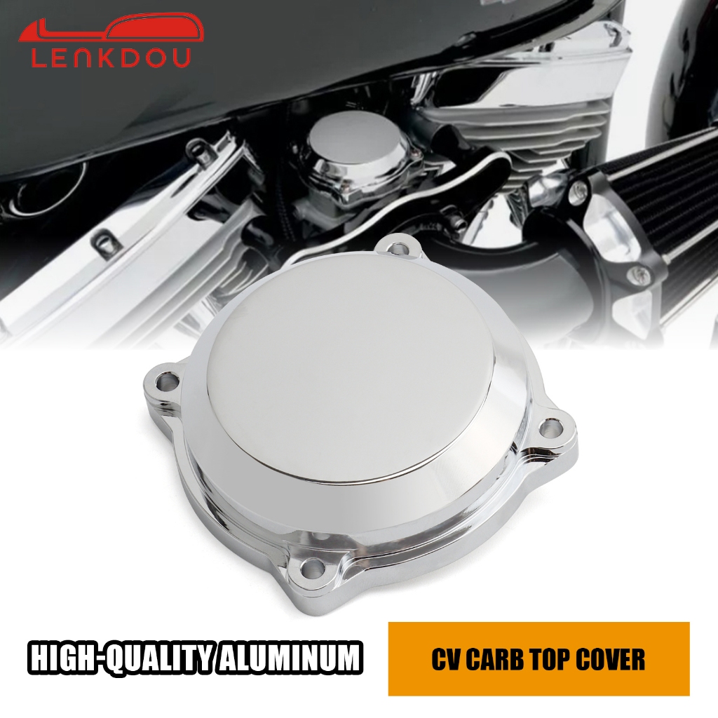 Cv carb รถจักรยานยนต์อลูมิเนียมฝาครอบด้านบนเหมาะสําหรับ Harley Cruise Soft Eldina FXR ประเภทกีฬาและคาร์บูเรเตอร์ Cv40 1988-2006