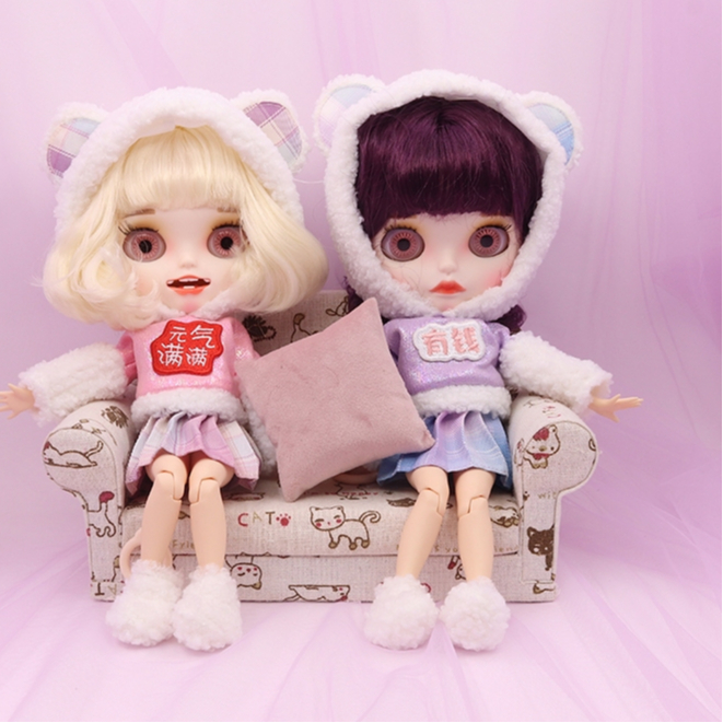 D DBS เสื้อผ้า Ragdoll ตัวน้อย ความมีชีวิตชีวาปีใหม่ ชุดสูทเงินเต็ม ob24 Lijia azone เสื้อผ้าเด็ก