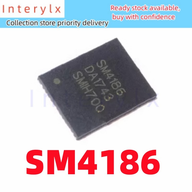 1 ชิ้น/ล็อต SM4186 SM4I86 4186 ทีวีหน้าจอ LCD ชิป IC Patch QFN56