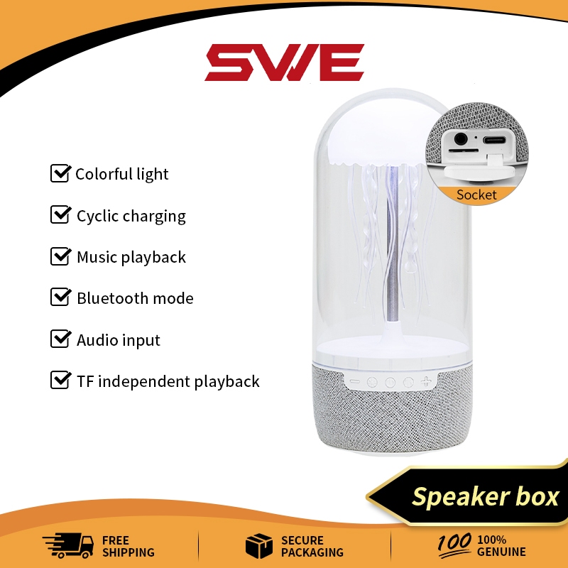 Swe เต้นรําแมงกะพรุนลําโพงบลูทูธอารมณ์แสง,ไฟกลางคืน LED,วันเกิดแฟนสาวเพื่อนร่วมชั้นภรรยาเด็กของขวัญวันคริสต์มาส