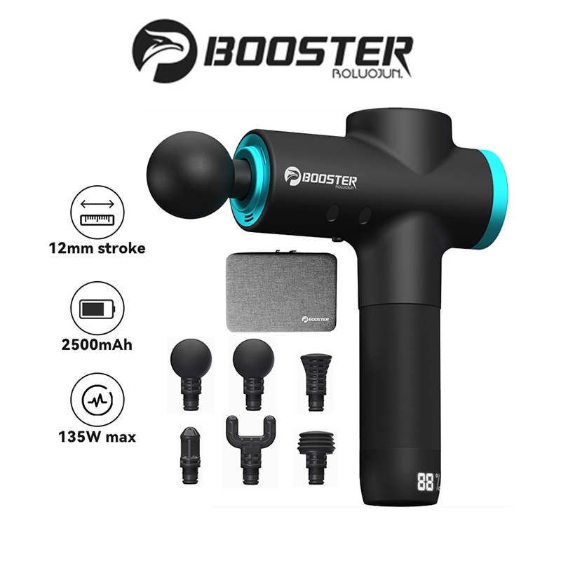 Booster M2-24V ปืนนวดกล้ามเนื้อ AI-Hit บําบัดความเจ็บปวด 10 มม.