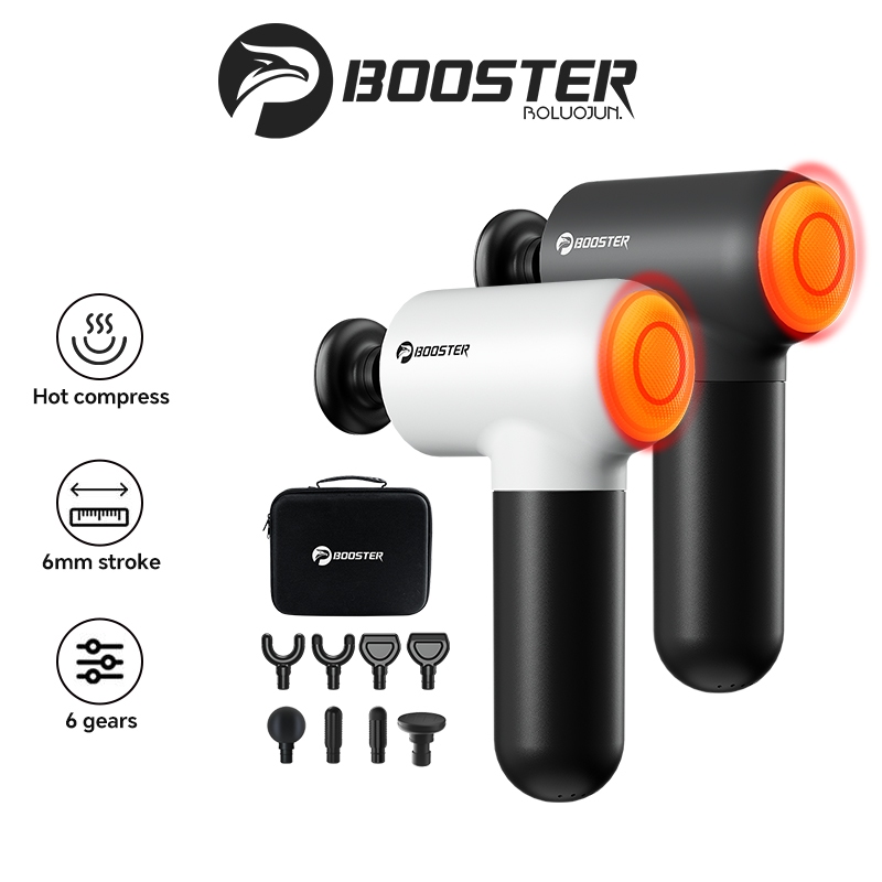 Booster MINI V3 ปืนนวด 55°C ปืนบรรเทาอาการปวดกล้ามเนื้อ แบบพกพา Massage Gun